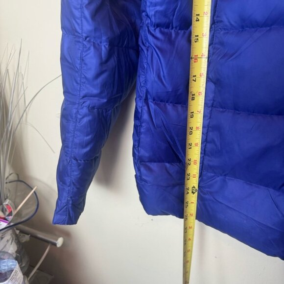 DESCENTE Down Ski Puff Jacket Coat Remove Hood Warm Parka Zipper Pockets Pack 10 - Picture 16 of 16